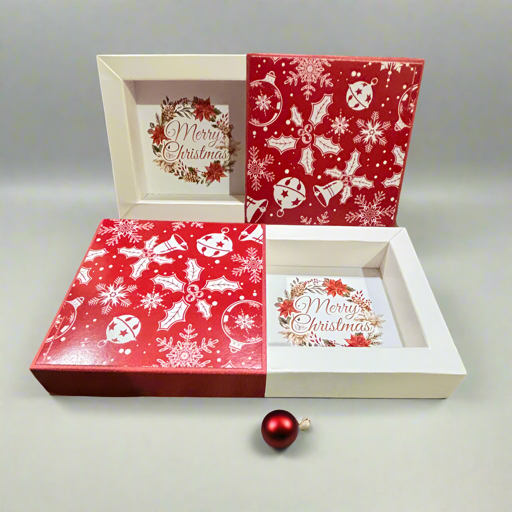 Tres Beau Red Jingle Bells Box