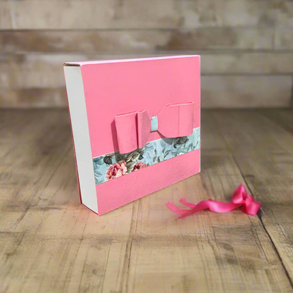 Tres Beau Floral Dark Pink Box
