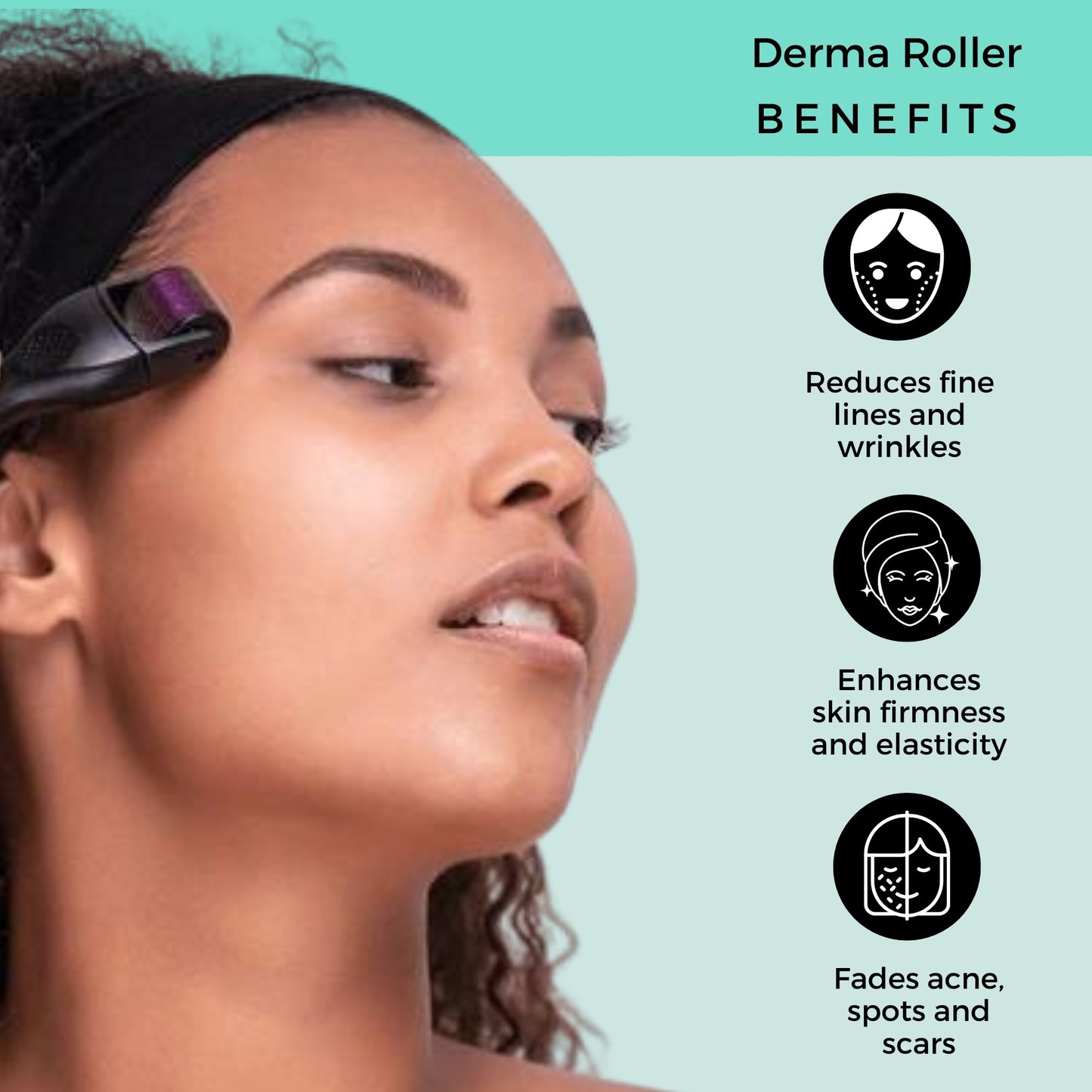 Probelle Derma Roller for Skin 0.5mm