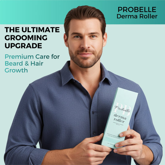 Probelle 0.5mm Derma Roller for Hair Regrowth