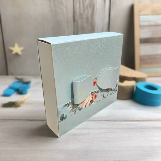 Floral Powder Blue Box