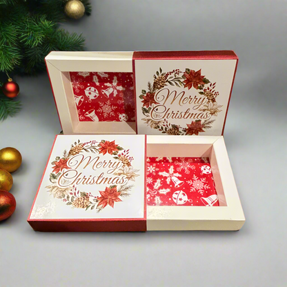 Red Merry Christmas Box