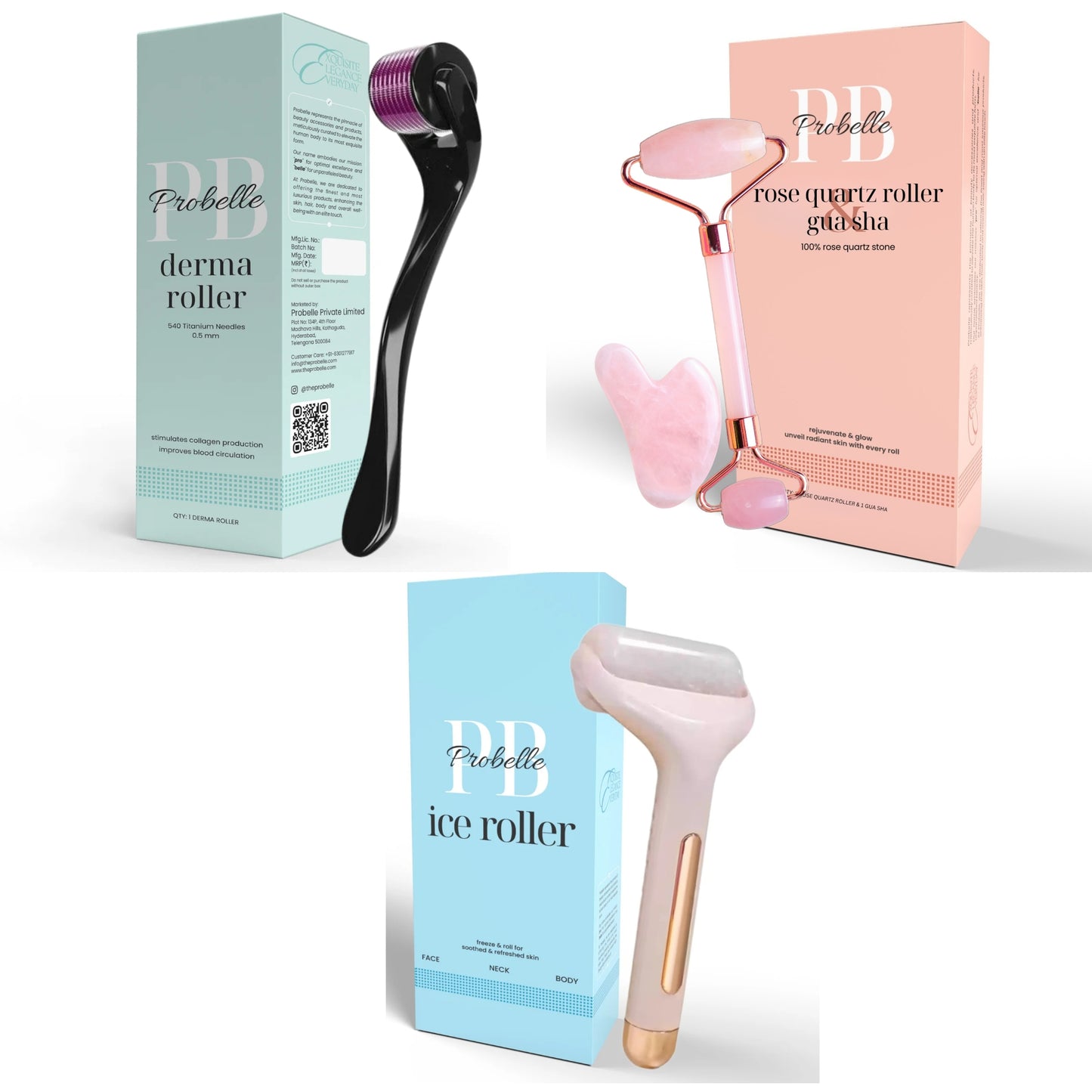 Probelle Rose Quartz Beauty Bundle